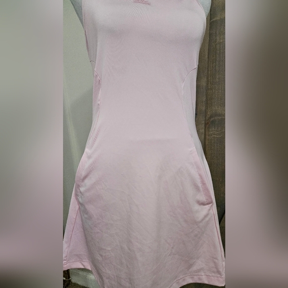 ADIDAS City Break Mini Athletic Dress In Baby Pink. Size Small - Picture 8 of 13